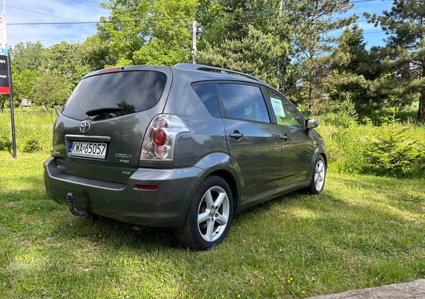 Toyota Corolla Verso cena 12900 przebieg: 287000, rok produkcji 2006 z Andrychów małe 781